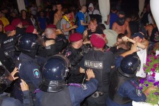 В Одессе милиция намяла бока активистам "Евромайдана"