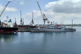 В Черноморске завершен ремонт фрегата «Гетман Сагайдачный»