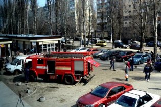 Одесса не очень хорошо обеспечена пожарными лестницами