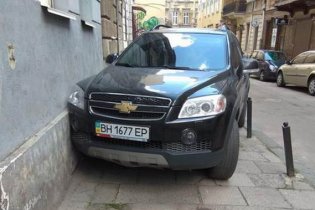 Одесский автохам возмутил Львов