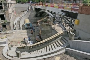 Мост Коцебу все еще ремонтируют