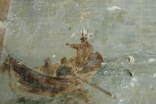В доме на Пушкинской во время ремонта нашли историческию роспись