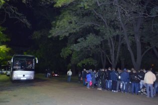В Киев из Одессы отправились три автобуса со сторонниками Саакашвили