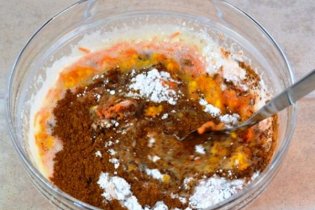 Морковный кекс