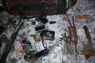 Полицейские на севере Одесщины задержали преступников на санках