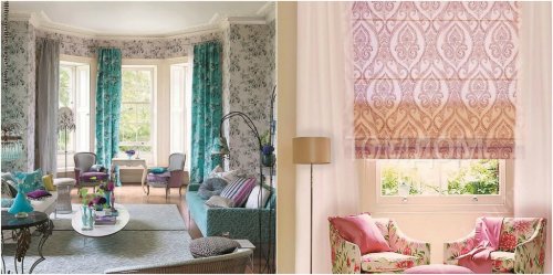 Шторы для панорамных окон