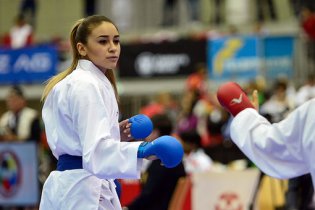 Одесситка Анжелика Терлюга завоевала золото на чемпионате Европы по карате