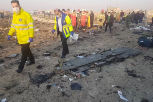 В Иране разбился украинский самолёт